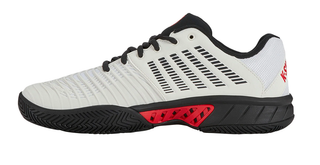 K-Swiss Express Light 3 Mens Tennis Shoes - White/Black/Red