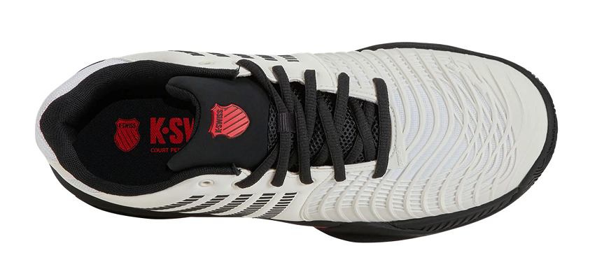K-Swiss Express Light 3 HB padel zwart blauw roze K-Swiss Express Light 3 HB padel zwart blauw roze