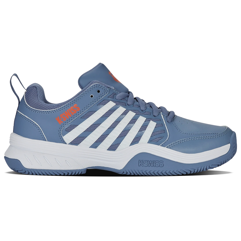K-Swiss Court Express 2 Clay Mens Tennis Shoes -Infinity/White/Scarlett Ibis - 2025