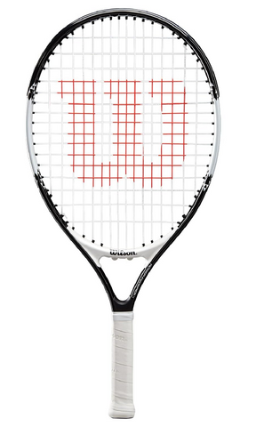 Wilson Federer 21 Junior Black White Tennis Racket Racketworld UK