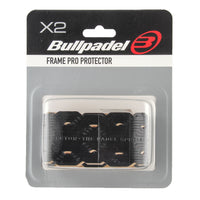 Bullpadel Pro Padel Racket Frame Protector - Black