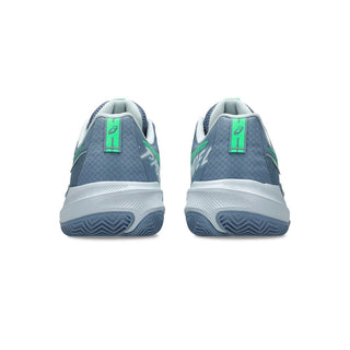 ASICS Gel Challenger 15 Men's Padel Shoes - Saba Blue/Vital Green - 2026