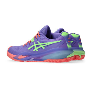 ASICS Gel Resolution X Women's Padel Shoes - Amethyst/Illuminate Green - 2026