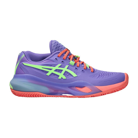 ASICS Gel Resolution X Women's Padel Shoes - Amethyst/Illuminate Green - 2026