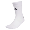 Adidas Mens Grip Cushioned Crew Performance Socks - Pack of 1 - White