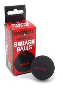 Karakal Impro Red Dot Squash Ball - 2 Pack