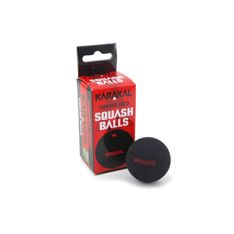 Karakal Impro Red Dot Squash Ball - 2 Pack