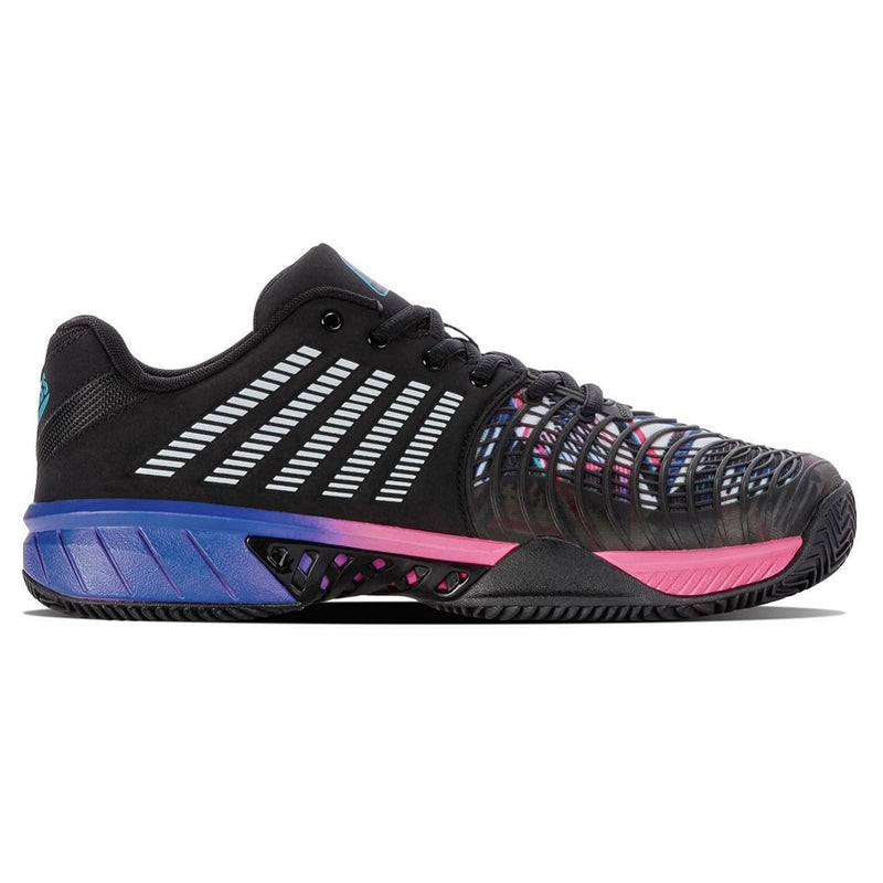 K-Swiss Express Light 3 Mens Padel Shoes - Black/Neon Pink