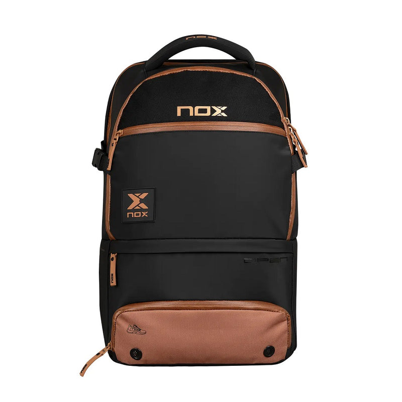 NOX Luxury Open Series Backpack - Black/Brown