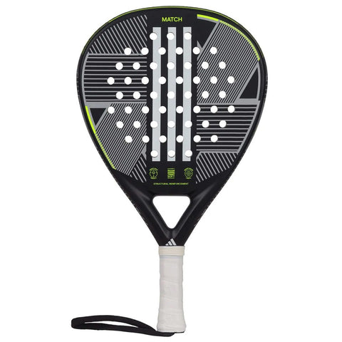 Adidas Match 3.3 Padel Racket - Black/Lime