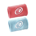 Bullpadel Short Wristband - 2 Pack - Pink/Blue