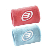 Bullpadel Short Wristband - 2 Pack - Pink/Blue