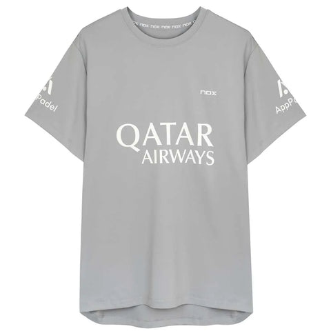 NOX AT10 Sponsors Agustin Tapia T-shirt - Grey