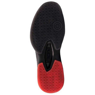 NOX AT10 Lux Mens All Court Padel Shoes - Black/Red