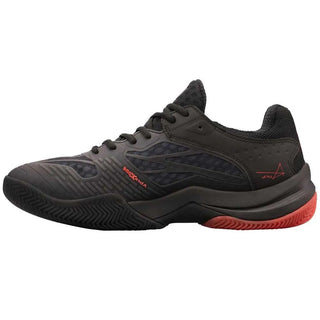 NOX AT10 Lux Mens All Court Padel Shoes - Black/Red