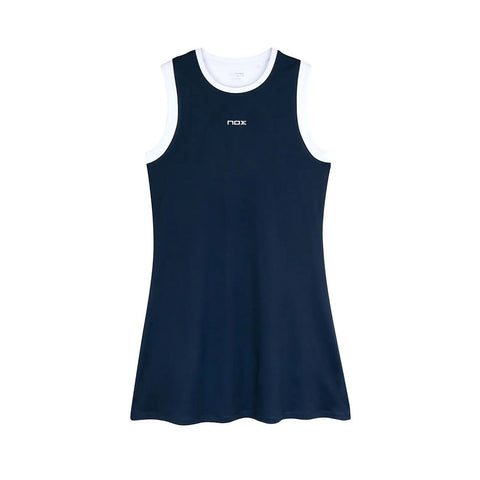 NOX Womens Team Padel Dress - Navy Blue