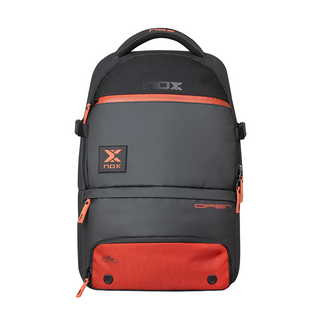 NOX Luxury Open Series Backpack - Black/Red