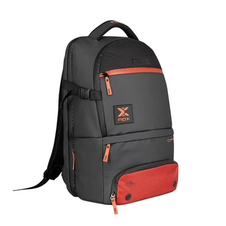 NOX Luxury Open Series Backpack - Black/Red