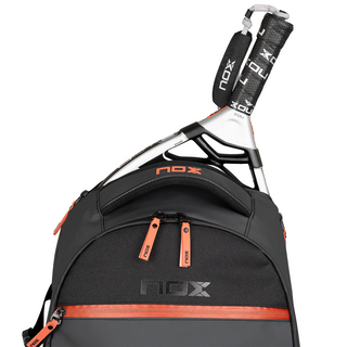 NOX Luxury Open Series Backpack - Black/Red