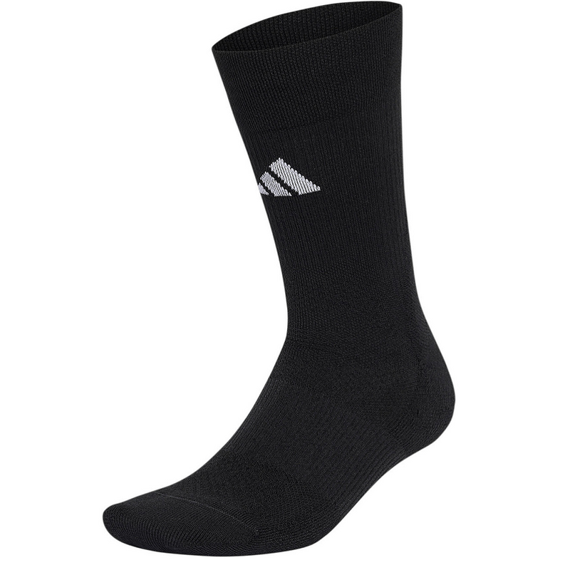 Adidas Mens Cushioned Crew Performance Socks - Pack of 1 - Black