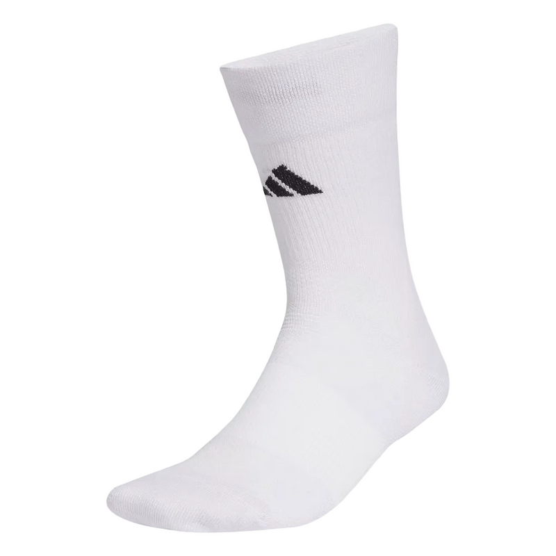 Adidas Mens Cushioned Crew Performance Socks - Pack of 1 - White