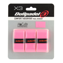 Bullpadel Comfort/Absorbent Padel Overgrip - Pack of 3