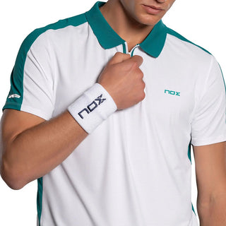 NOX Pro Men's Polo - White / Ivy Green