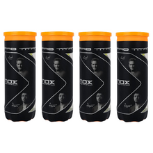 NOX Pro Titanium Padel Balls - 4 Tubes / 12 Balls
