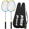 Prince Pro Rebel Nano 75 Graphite 2 Player Badminton Racket Set Including Shuttles