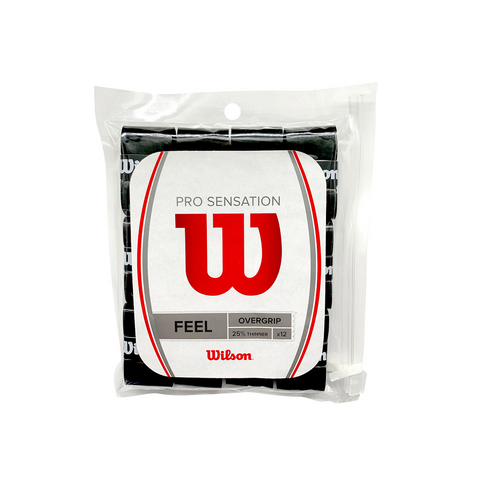 Wilson Pro Sensation Tennis Overgrip - 12 Pack