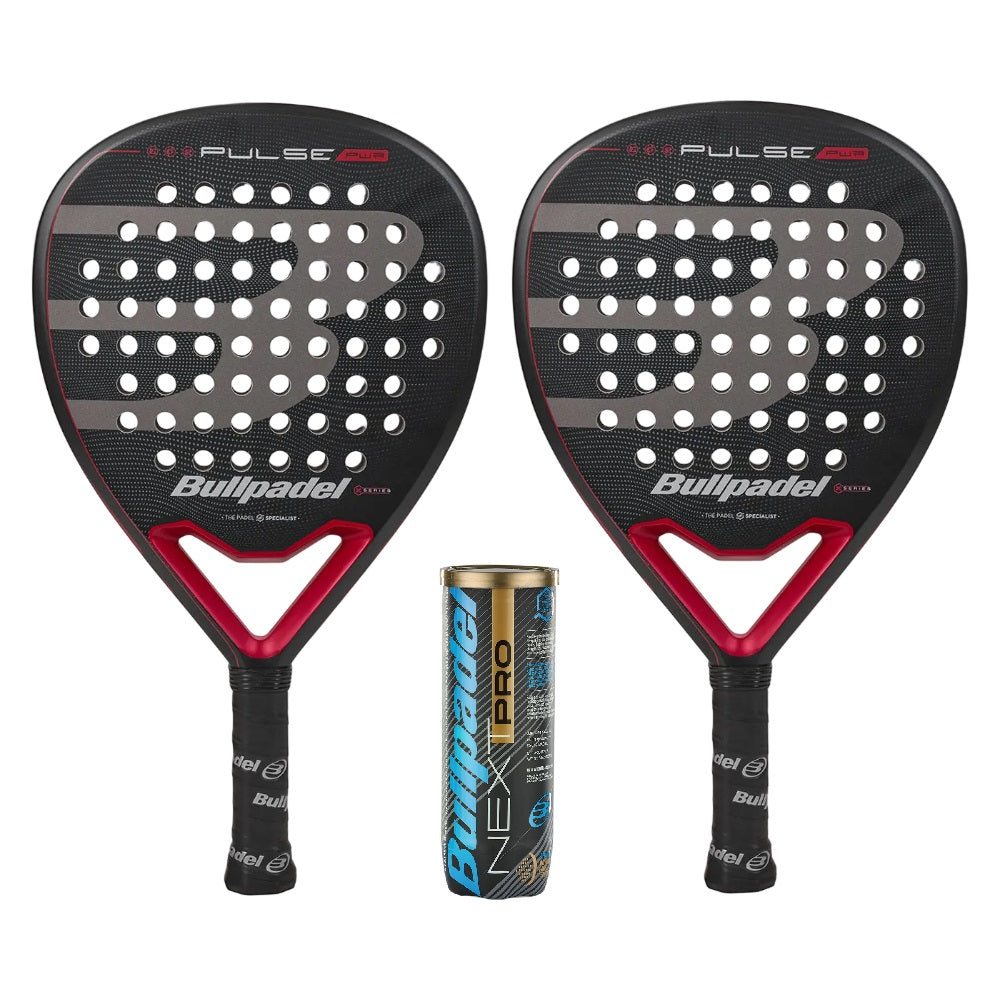 Bullpadel Pulse Power Padel Racket Twin Set - Includes 2 x Padel Racke ...