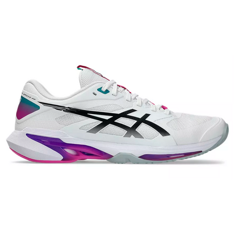 ASICS Solution Speed FF 4 Mens Tennis Shoes - White/Digital Sakura