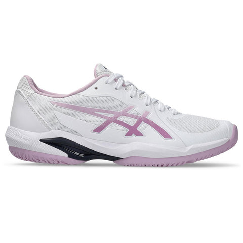 ASICS Solution Swift FF Womens Tennis Shoes - White/Lilac