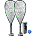 Dunlop Sonic Ti 2 Player Racketball Racket Set Including 3 Balls