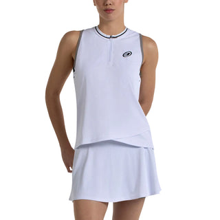 Bullpadel Taila Womens Sleeveless Top - White