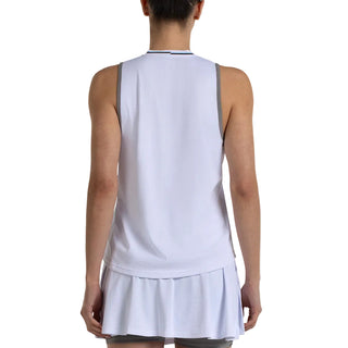 Bullpadel Taila Womens Sleeveless Top - White