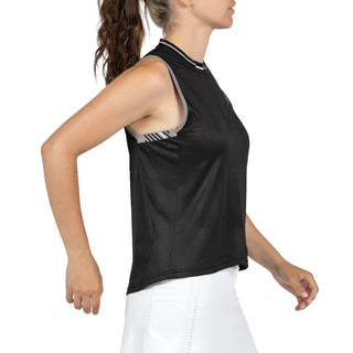 Bullpadel Taila Womens Sleeveless Top - Black