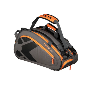 NOX AT10 Team Padel Racket Bag - Grey/Orange