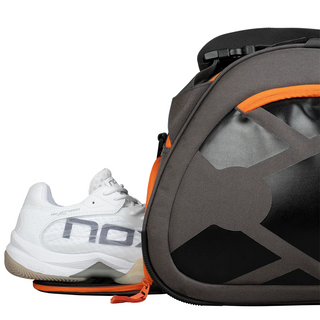 NOX AT10 Team Padel Racket Bag - Grey/Orange