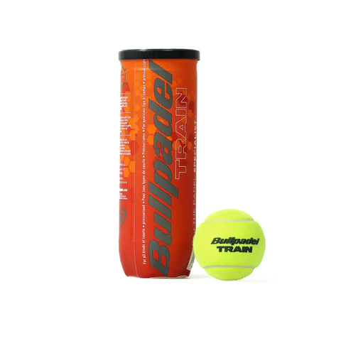 Bullpadel Train Padel Balls - 3 Ball Tube