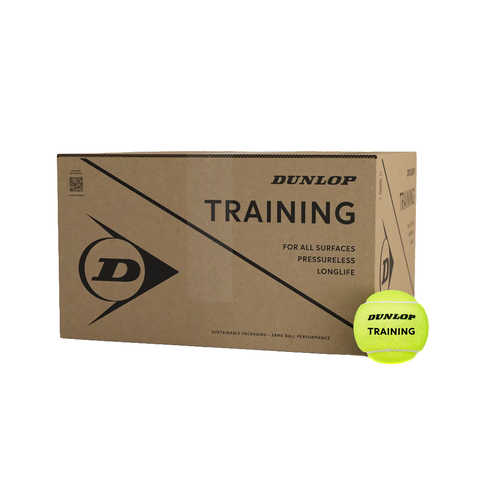 Dunlop Pressureless Training Tennis Balls - 72 Ball Box
