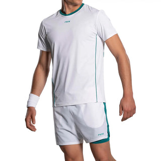 NOX Pro Men's T-Shirt - White / Ivy Green