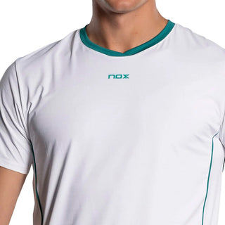 NOX Pro Men's T-Shirt - White / Ivy Green
