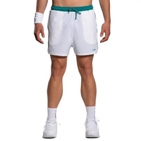 NOX Pro Mens Shorts - White / Ivy Green