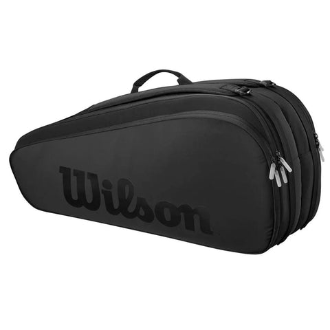 Wilson Noir Tour 6 Tennis Racket Bag - Black