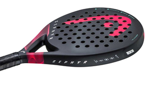 Head Zephyr Padel Racket - Black / Pink