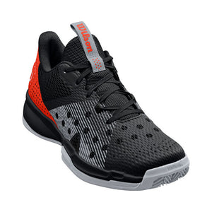 Wilson Hurakn Team Men's Padel Shoe - Black/Red