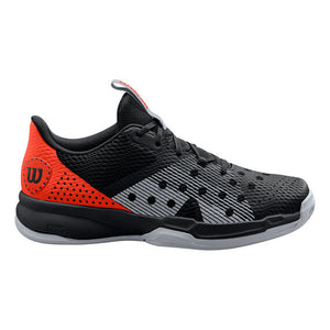 Wilson Hurakn Team Men's Padel Shoe - Black/Red
