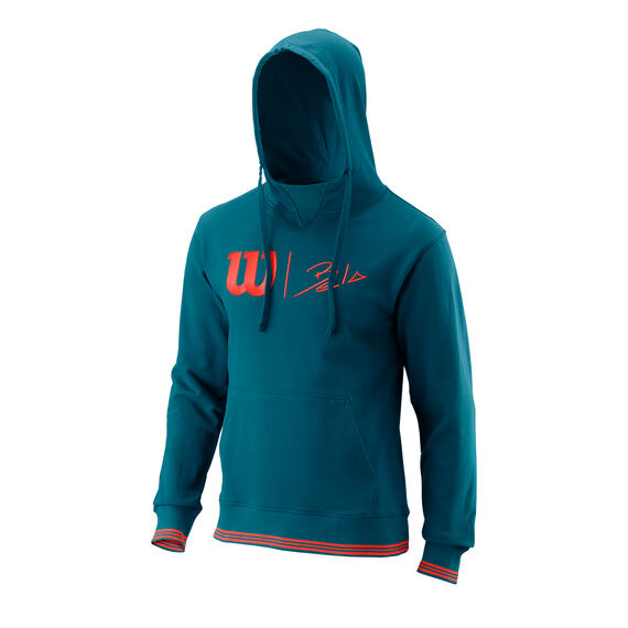 Wilson Bela Slimfit Hoodie Blue/Orange – Racketworld UK