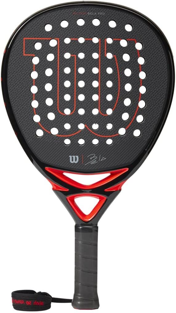 Wilson BELA Pro V2 Padel Racquet Red